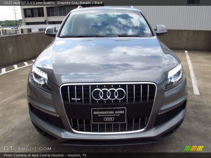 Graphite Gray Metallic / Black 2013 Audi Q7 3.0 S Line quattro