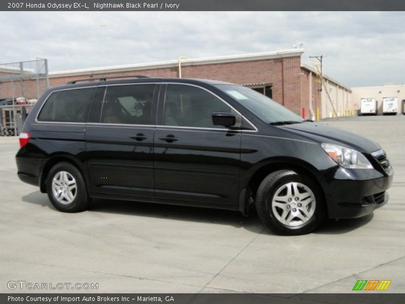 Nighthawk Black Pearl / Ivory 2007 Honda Odyssey EX-L