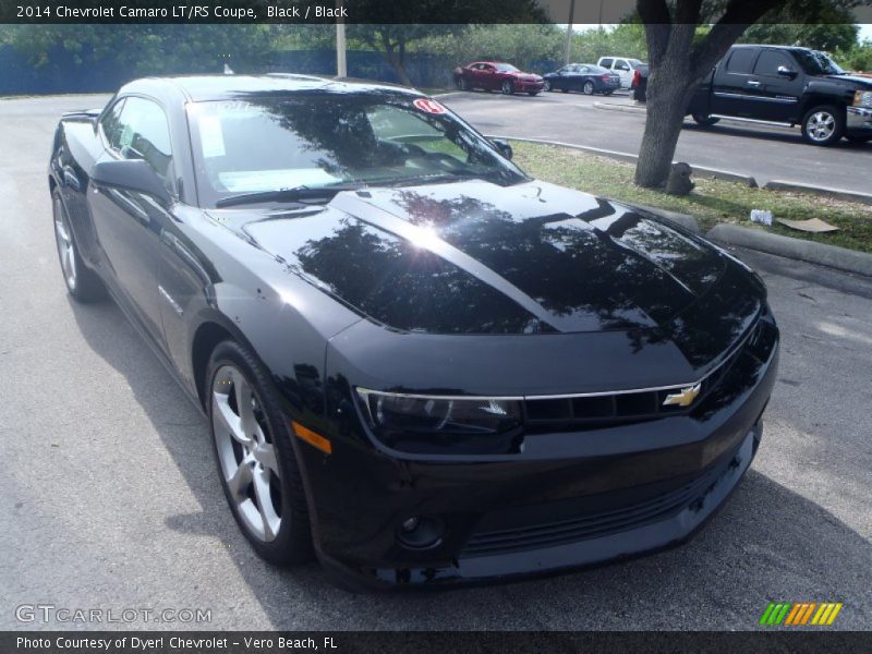 Black / Black 2014 Chevrolet Camaro LT/RS Coupe