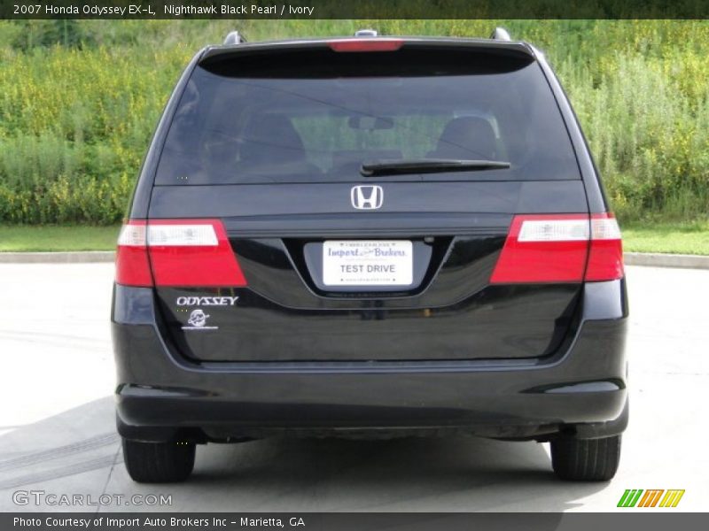 Nighthawk Black Pearl / Ivory 2007 Honda Odyssey EX-L