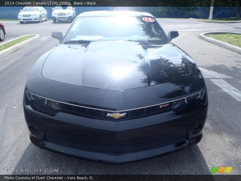 Black / Black 2014 Chevrolet Camaro LT/RS Coupe