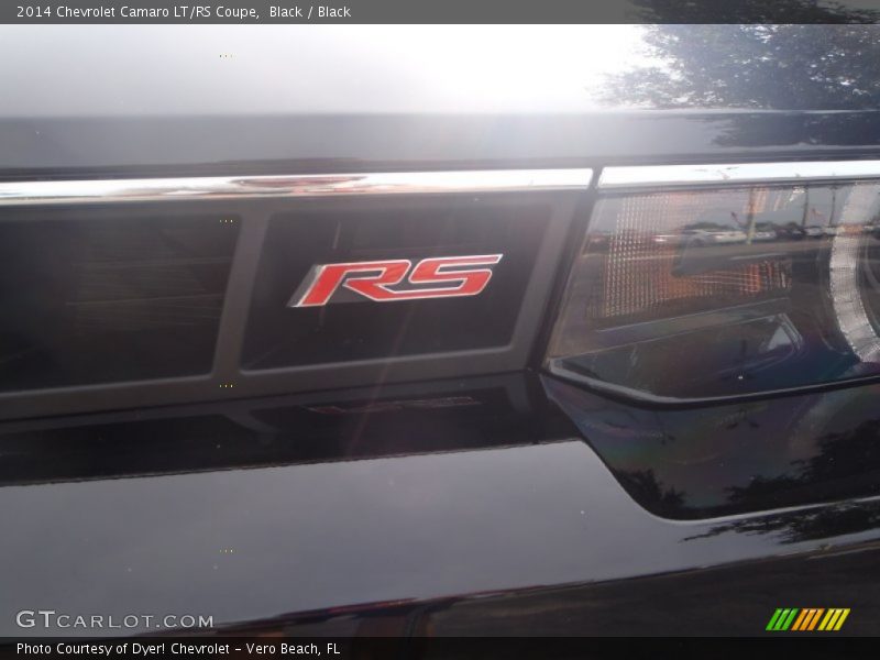 Black / Black 2014 Chevrolet Camaro LT/RS Coupe