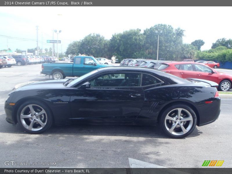 Black / Black 2014 Chevrolet Camaro LT/RS Coupe