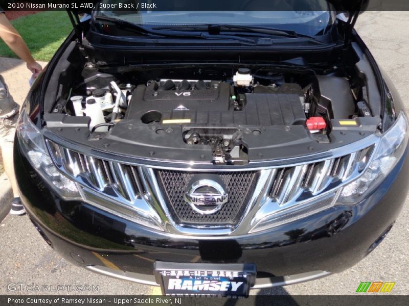 Super Black / Black 2010 Nissan Murano SL AWD
