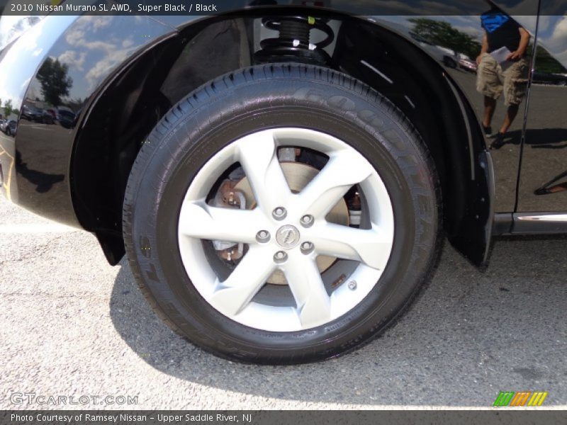Super Black / Black 2010 Nissan Murano SL AWD