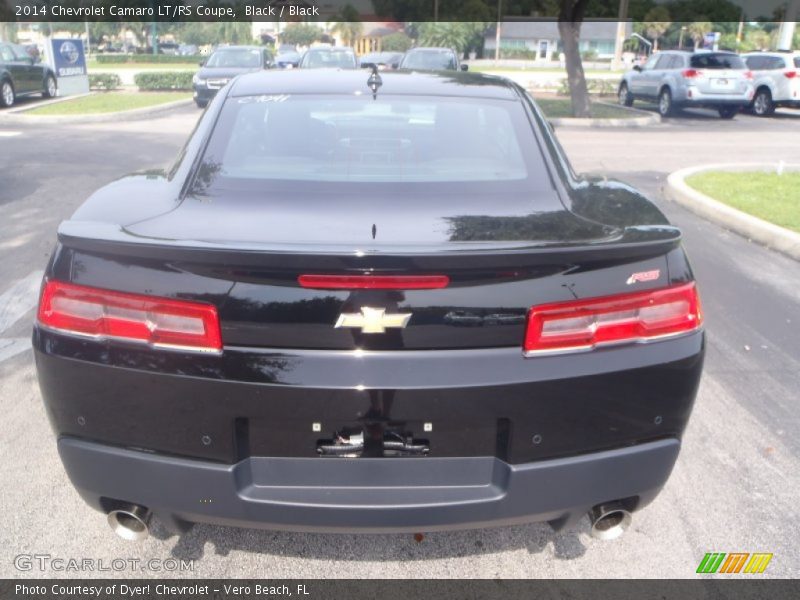 Black / Black 2014 Chevrolet Camaro LT/RS Coupe