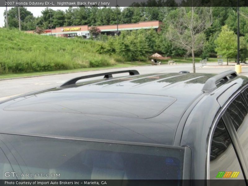 Nighthawk Black Pearl / Ivory 2007 Honda Odyssey EX-L