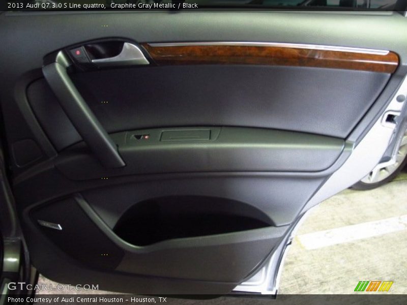 Graphite Gray Metallic / Black 2013 Audi Q7 3.0 S Line quattro