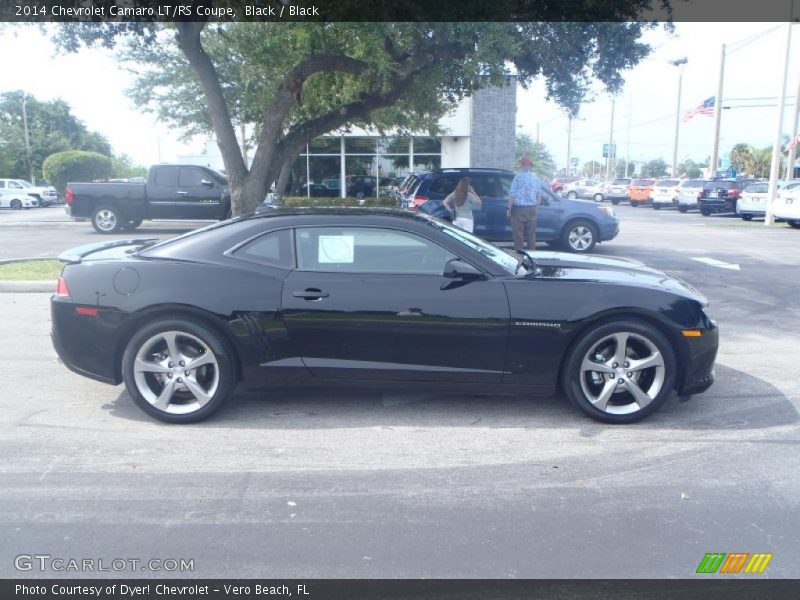 Black / Black 2014 Chevrolet Camaro LT/RS Coupe