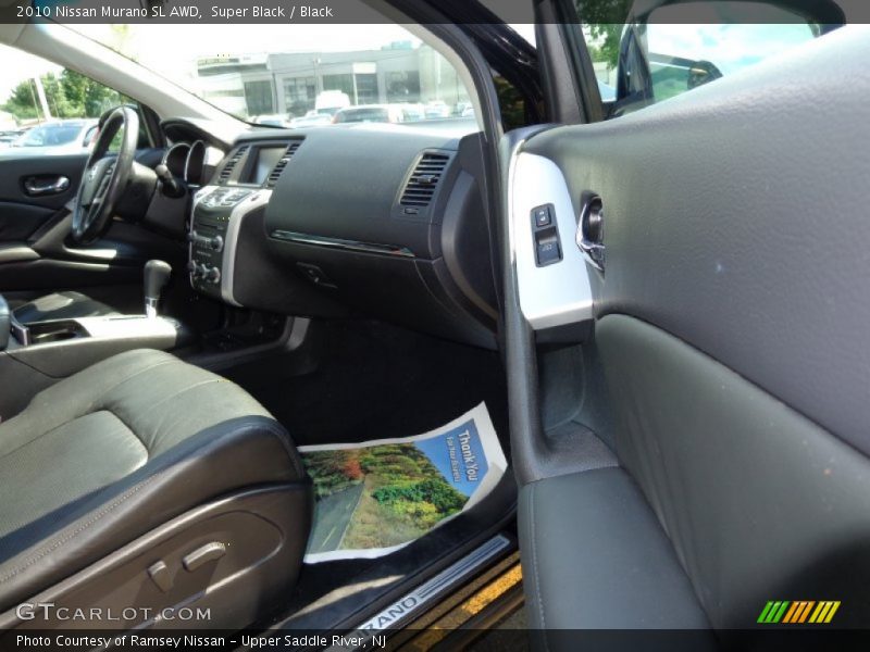 Super Black / Black 2010 Nissan Murano SL AWD