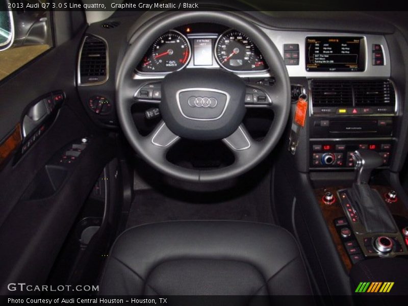 Graphite Gray Metallic / Black 2013 Audi Q7 3.0 S Line quattro