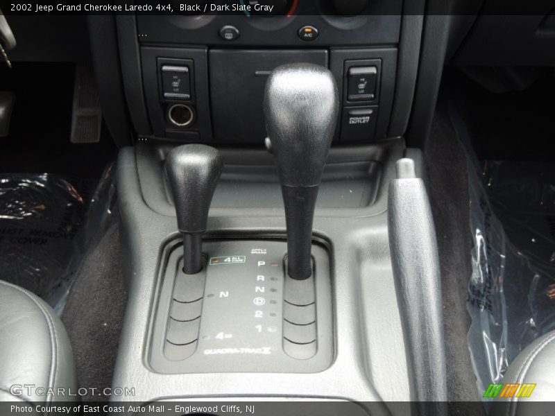 Black / Dark Slate Gray 2002 Jeep Grand Cherokee Laredo 4x4