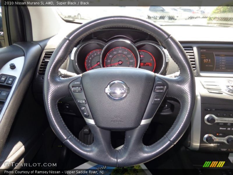 Super Black / Black 2010 Nissan Murano SL AWD