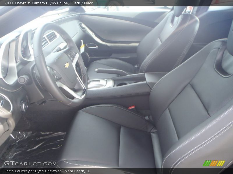 Black / Black 2014 Chevrolet Camaro LT/RS Coupe