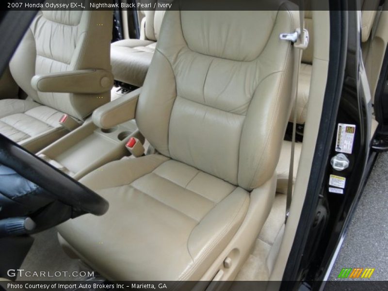 Nighthawk Black Pearl / Ivory 2007 Honda Odyssey EX-L