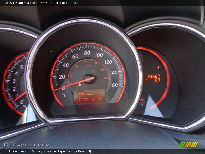 Super Black / Black 2010 Nissan Murano SL AWD