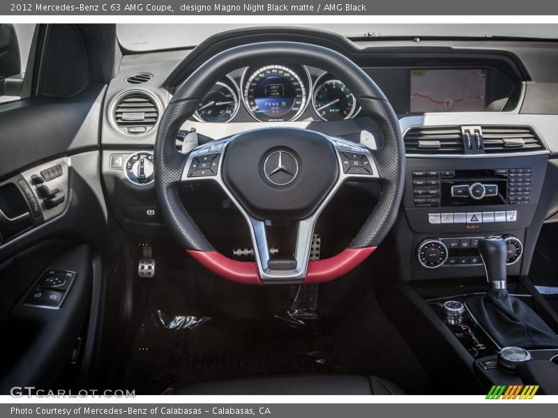  2012 C 63 AMG Coupe Steering Wheel