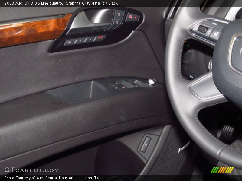 Graphite Gray Metallic / Black 2013 Audi Q7 3.0 S Line quattro