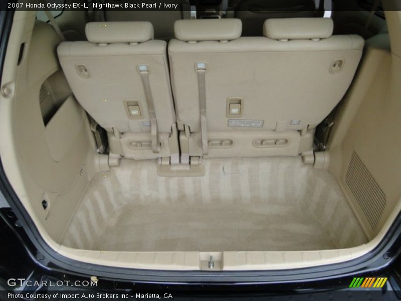 Nighthawk Black Pearl / Ivory 2007 Honda Odyssey EX-L