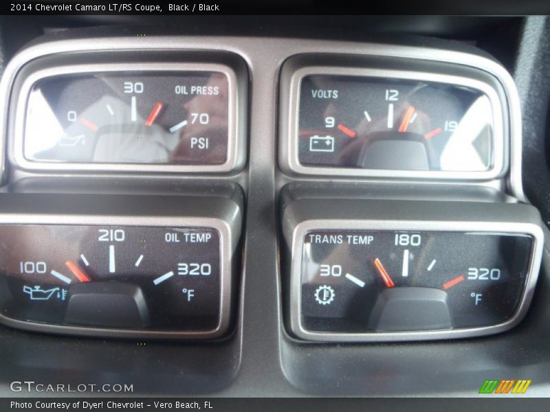 Black / Black 2014 Chevrolet Camaro LT/RS Coupe