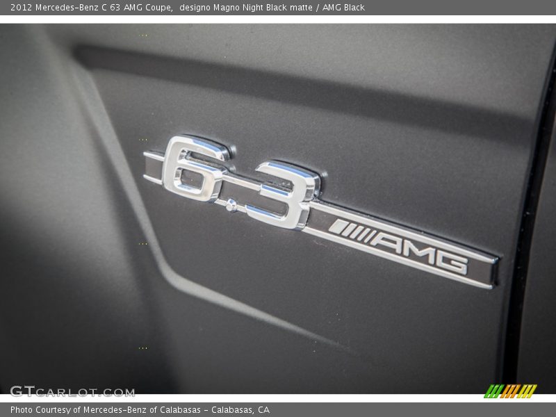  2012 C 63 AMG Coupe Logo