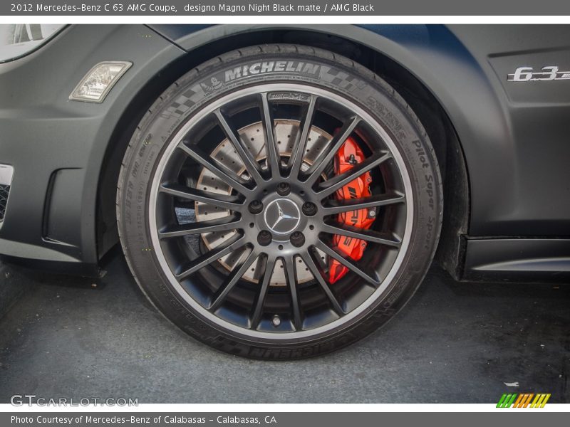  2012 C 63 AMG Coupe Wheel