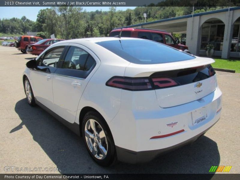 Summit White / Jet Black/Ceramic White Accents 2013 Chevrolet Volt