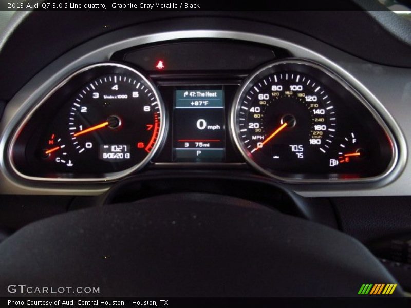  2013 Q7 3.0 S Line quattro 3.0 S Line quattro Gauges
