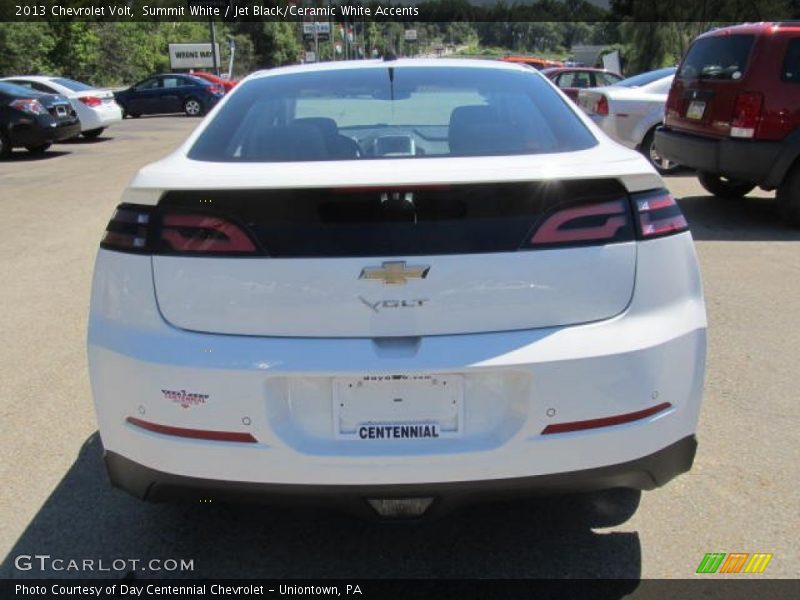 Summit White / Jet Black/Ceramic White Accents 2013 Chevrolet Volt