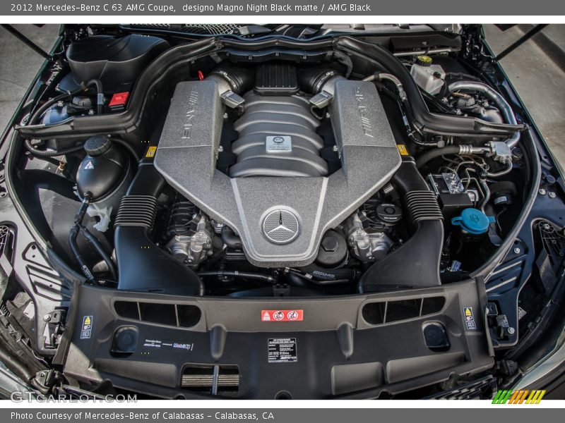  2012 C 63 AMG Coupe Engine - 6.3 Liter AMG DOHC 32-Valve VVT V8
