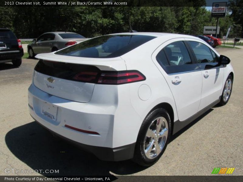 Summit White / Jet Black/Ceramic White Accents 2013 Chevrolet Volt