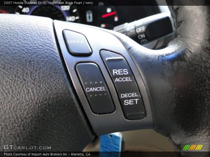 Nighthawk Black Pearl / Ivory 2007 Honda Odyssey EX-L