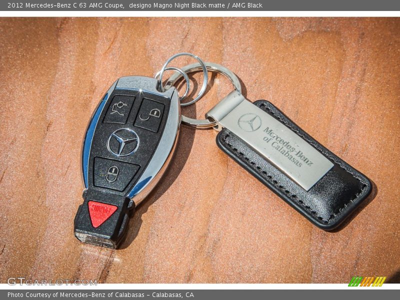 designo Magno Night Black matte / AMG Black 2012 Mercedes-Benz C 63 AMG Coupe