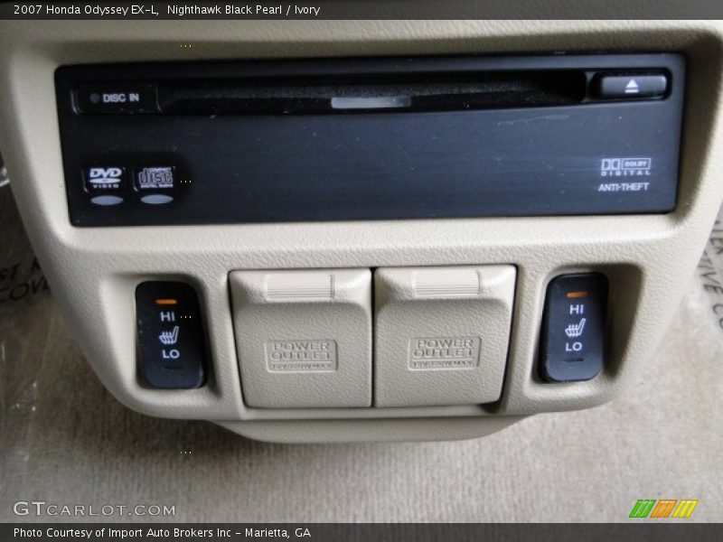 Nighthawk Black Pearl / Ivory 2007 Honda Odyssey EX-L