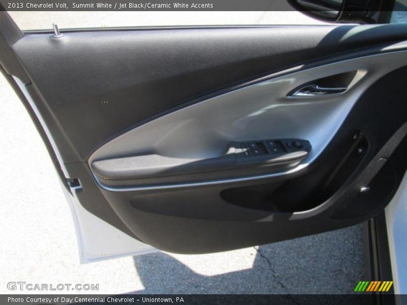 Summit White / Jet Black/Ceramic White Accents 2013 Chevrolet Volt