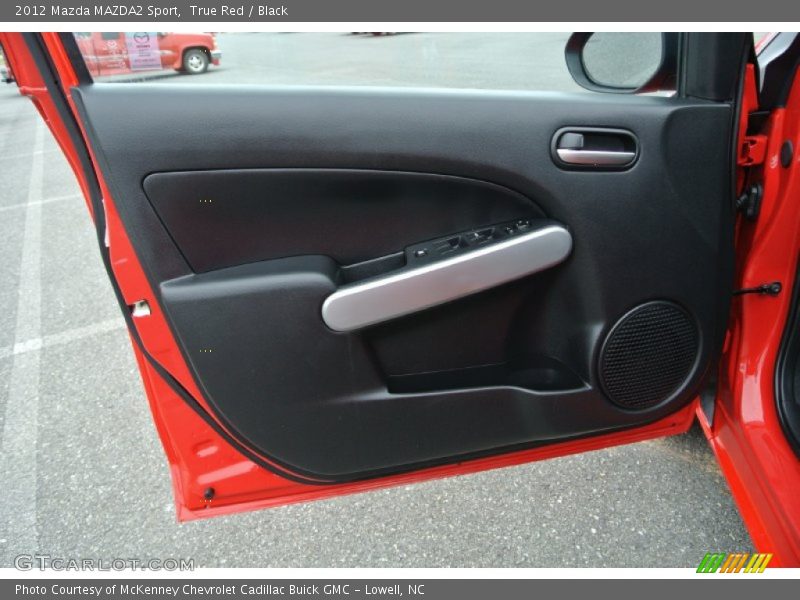 True Red / Black 2012 Mazda MAZDA2 Sport