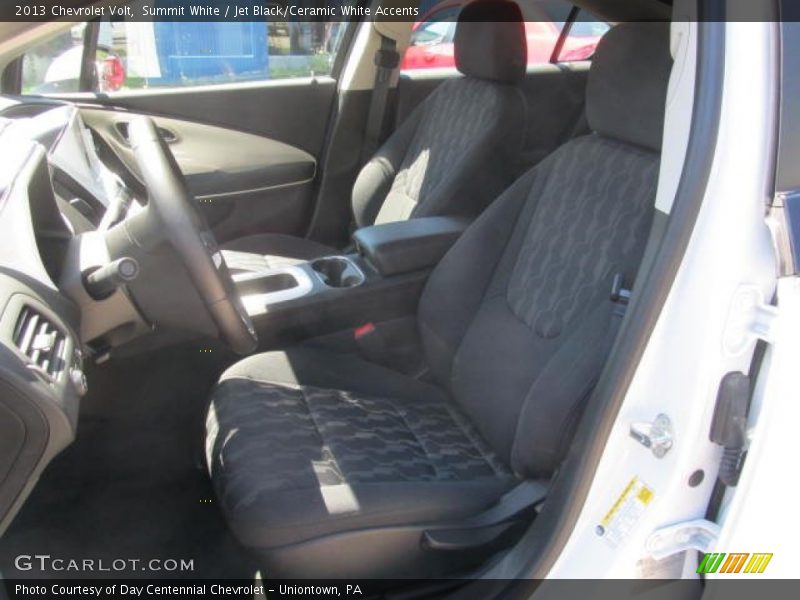 Front Seat of 2013 Volt 