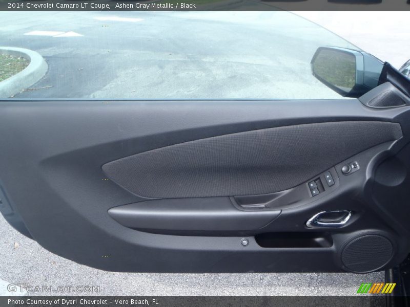 Ashen Gray Metallic / Black 2014 Chevrolet Camaro LT Coupe