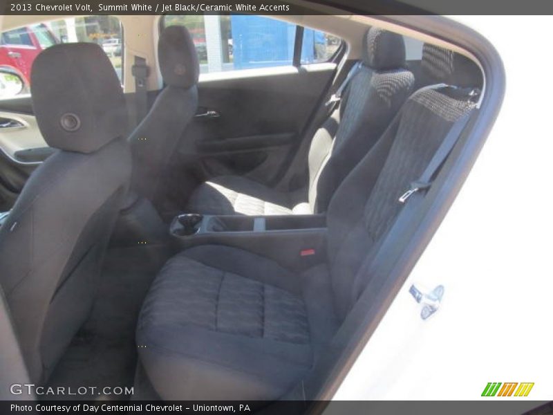 Rear Seat of 2013 Volt 