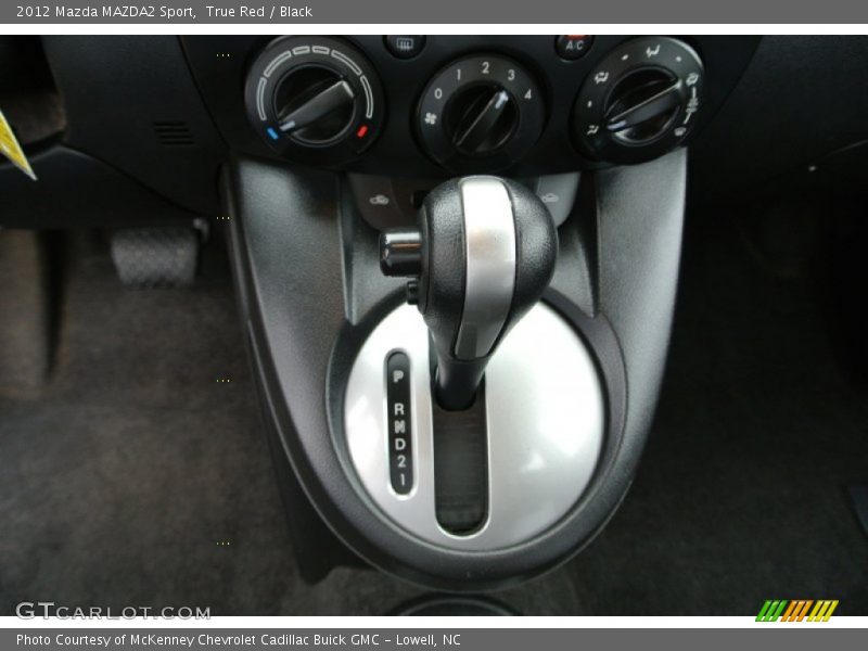 True Red / Black 2012 Mazda MAZDA2 Sport