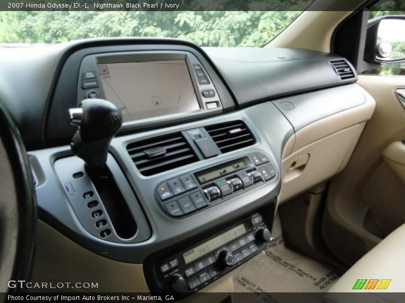 Nighthawk Black Pearl / Ivory 2007 Honda Odyssey EX-L