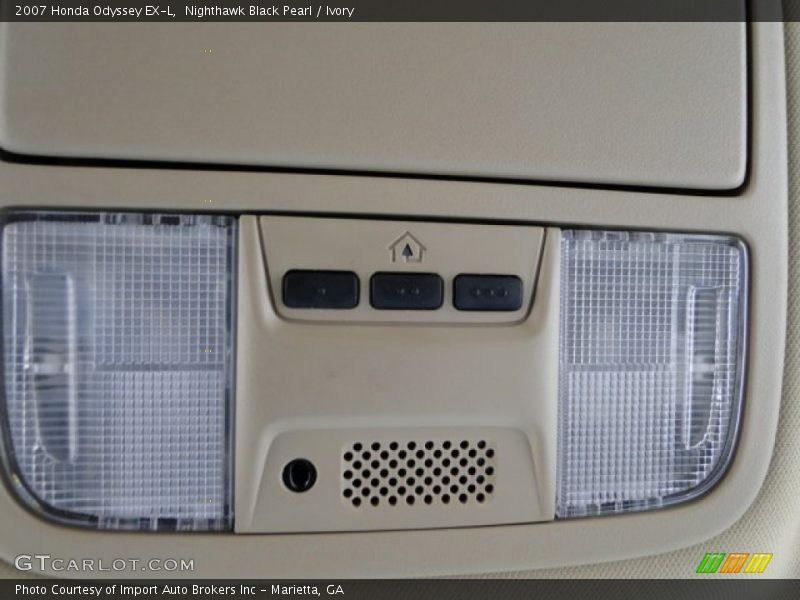 Nighthawk Black Pearl / Ivory 2007 Honda Odyssey EX-L