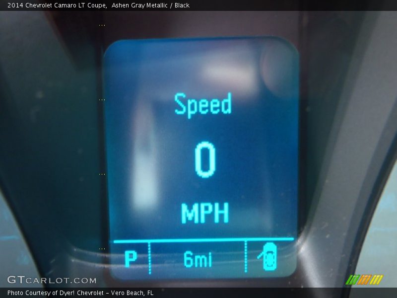 Ashen Gray Metallic / Black 2014 Chevrolet Camaro LT Coupe