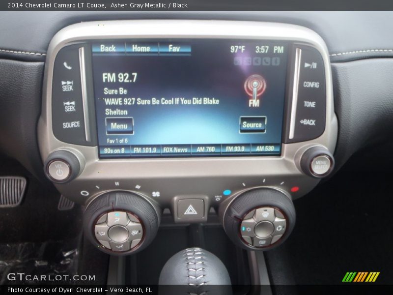 Controls of 2014 Camaro LT Coupe