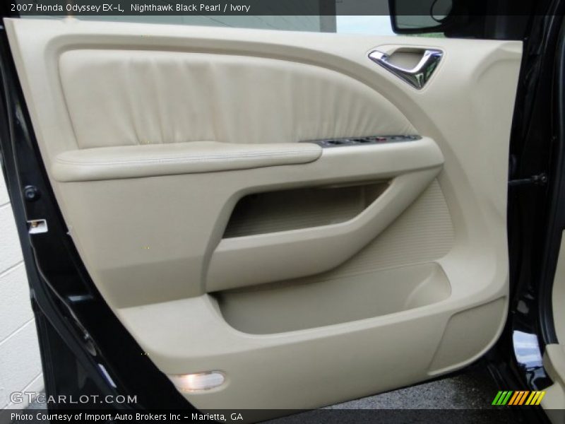 Nighthawk Black Pearl / Ivory 2007 Honda Odyssey EX-L