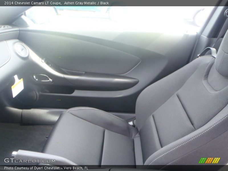 Ashen Gray Metallic / Black 2014 Chevrolet Camaro LT Coupe
