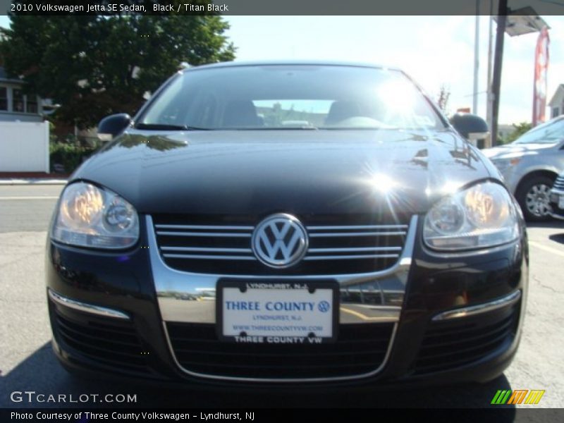Black / Titan Black 2010 Volkswagen Jetta SE Sedan