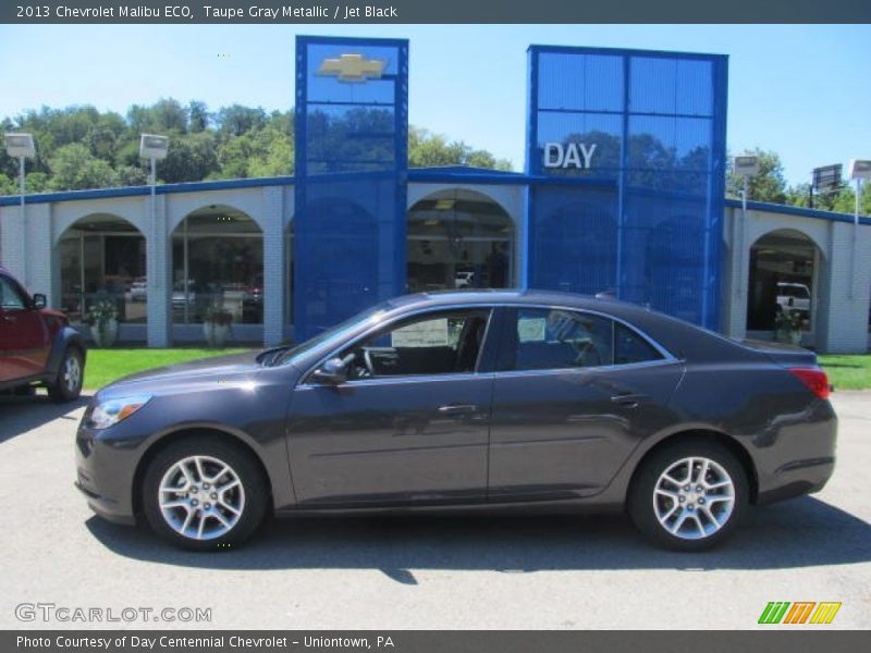 Taupe Gray Metallic / Jet Black 2013 Chevrolet Malibu ECO