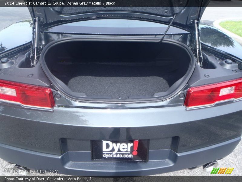 Ashen Gray Metallic / Black 2014 Chevrolet Camaro LS Coupe