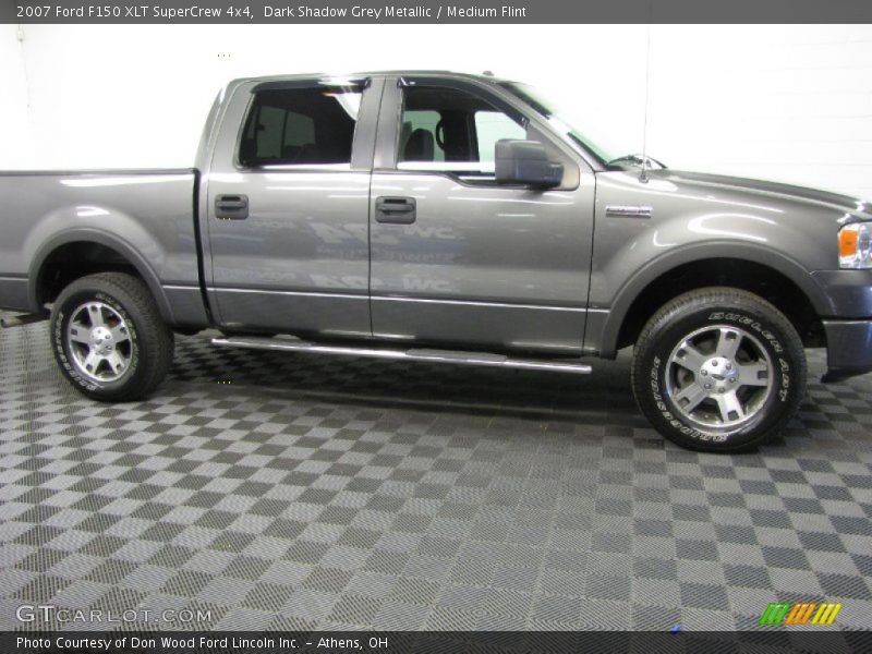 Dark Shadow Grey Metallic / Medium Flint 2007 Ford F150 XLT SuperCrew 4x4